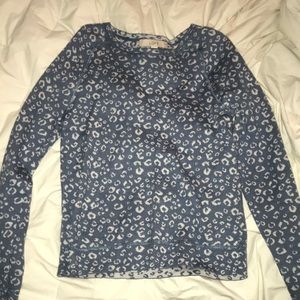 Loft blue sweater